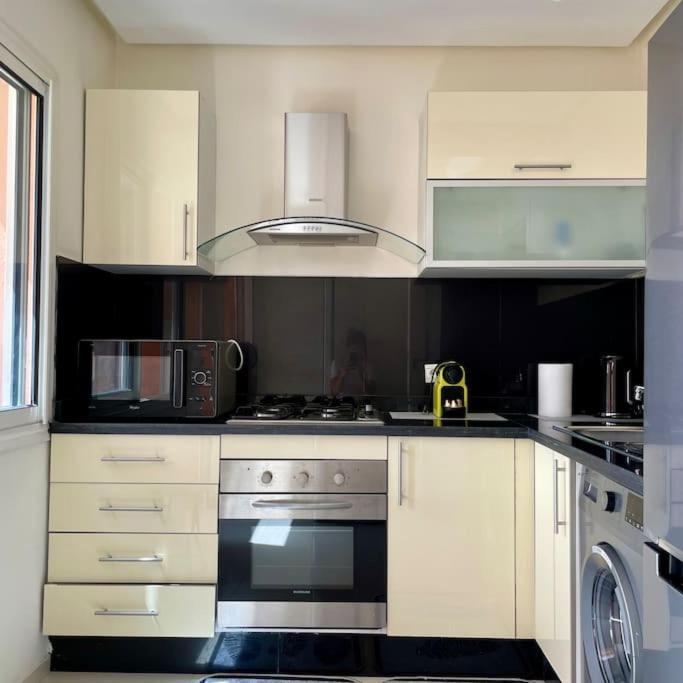 Appartement Centre Gare Gueliz Chic Et Cosy De Marrakech 马拉喀什 外观 照片