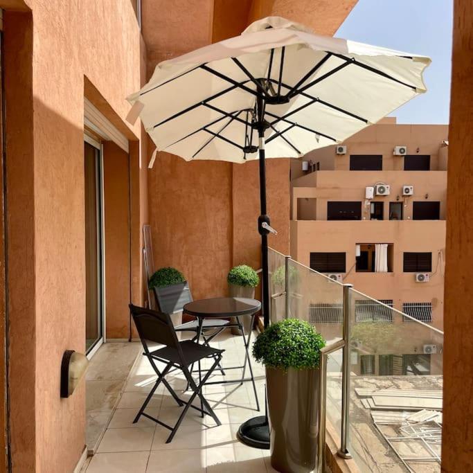 Appartement Centre Gare Gueliz Chic Et Cosy De Marrakech 马拉喀什 外观 照片